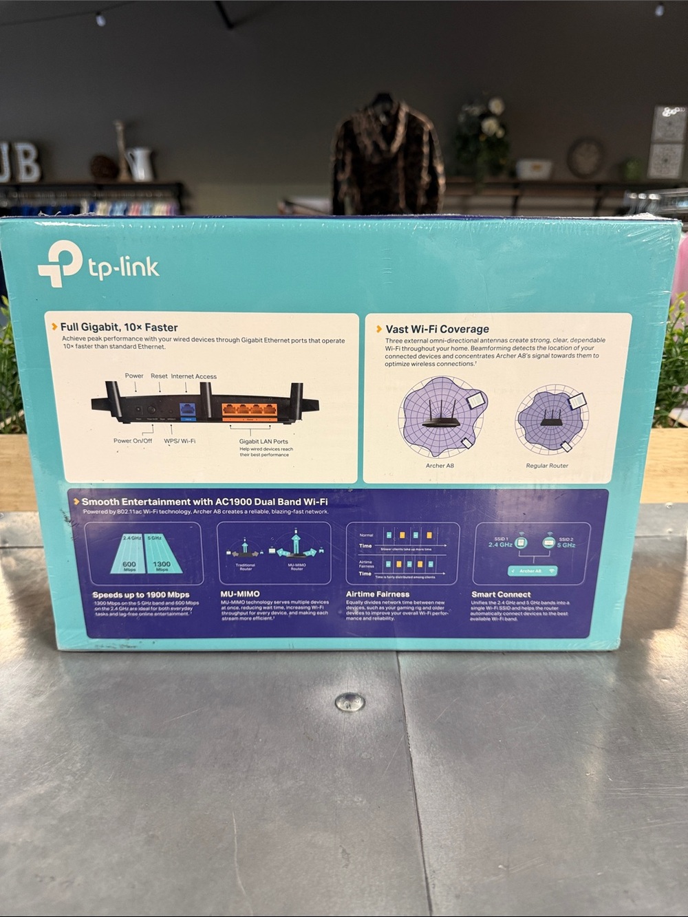 TP-Link AC1900 Smart WiFi Router - NEW! - Picture 4 of 8